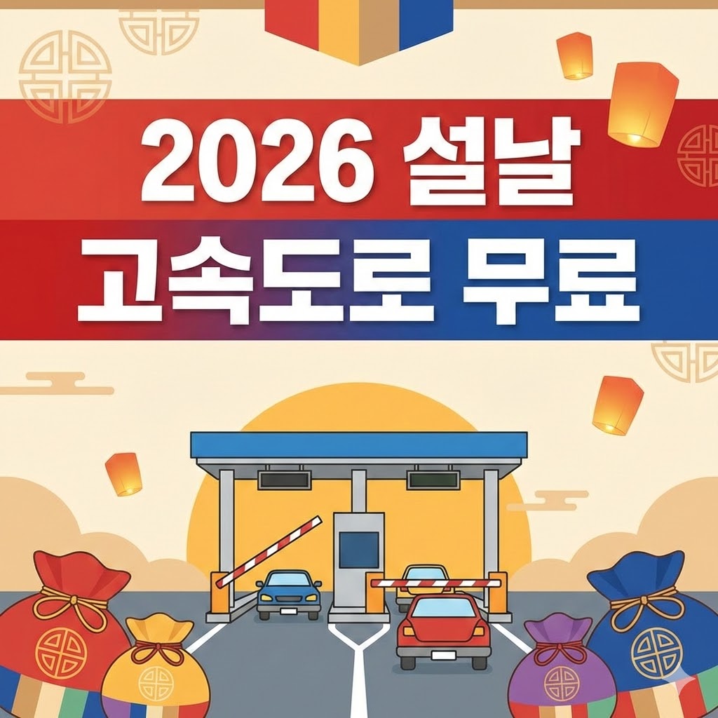 2026 설날 고속도로 통행료 면제 기간 및 혜택 완벽 정리
