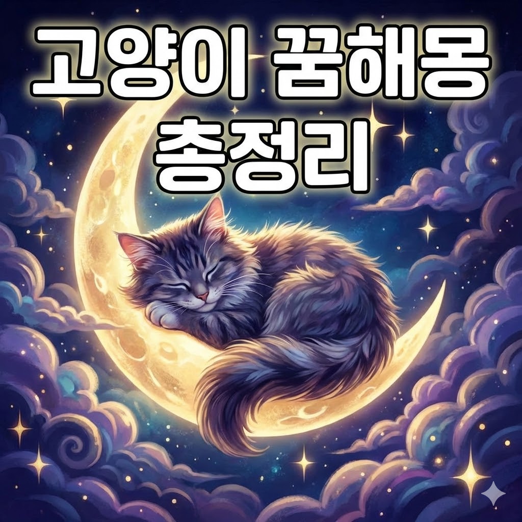 고양이 꿈해몽 총정리