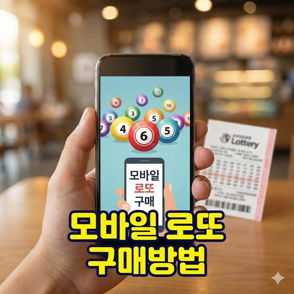 모바일 로또 구매 방법