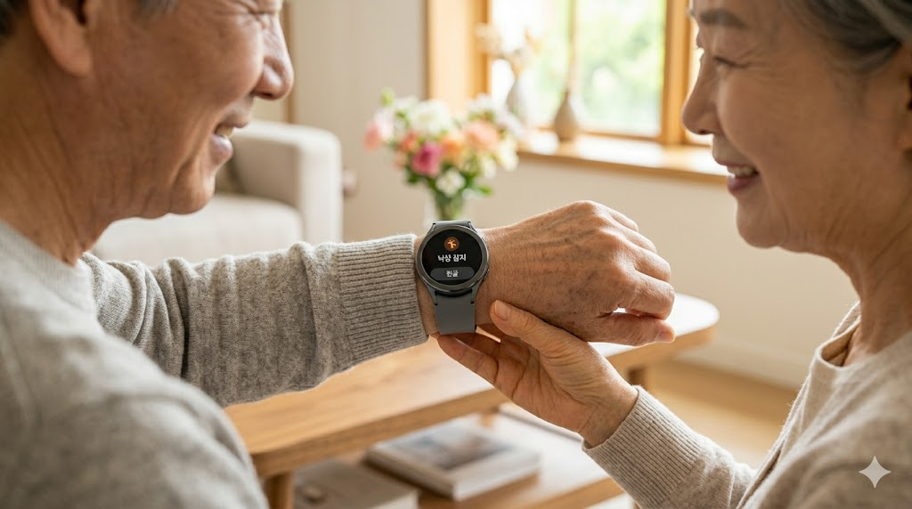 스마트워치 노인용 사진