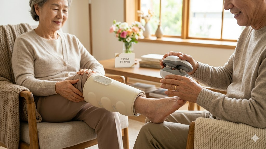 다리 마사지기 사진