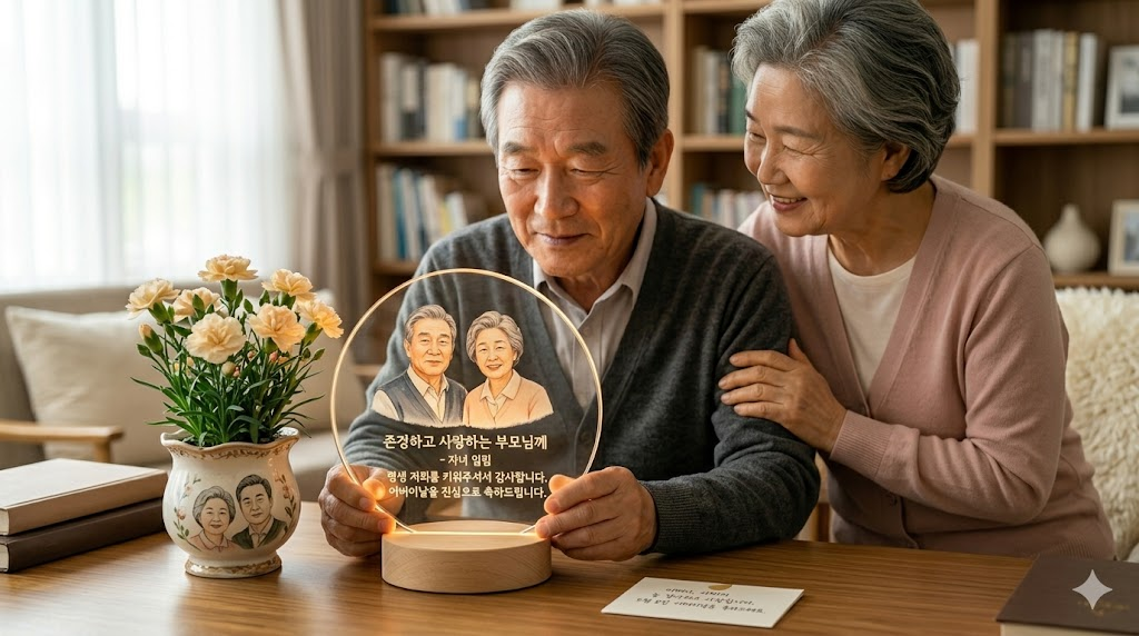 부모님 감사패 사진